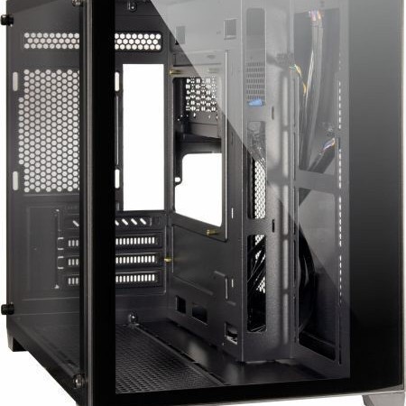 Inter-Tech C-501 Aspect Gaming Mini Tower Κουτί Υπολογιστή με Πλαϊνό Παράθυρο Μαύρο