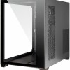 Inter-Tech C-501 Aspect Gaming Mini Tower Κουτί Υπολογιστή με Πλαϊνό Παράθυρο Μαύρο