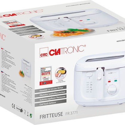 Clatronic FR 3771 Πολυμάγειρας 2.5lt Λευκή