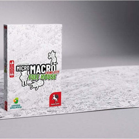 Επιτραπέζιο Παιχνίδι MicroMacro: Crime City 2 – Full House για 1-4 Παίκτες 12+ Ετών (GER) Pegasus Spiele
