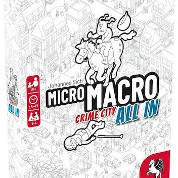 Επιτραπέζιο Παιχνίδι MicroMacro: Crime City 3 – All In για 1-4 Παίκτες 12+ Ετών (GER) Pegasus Spiele