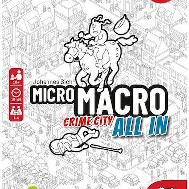 Επιτραπέζιο Παιχνίδι MicroMacro: Crime City 3 – All In για 1-4 Παίκτες 12+ Ετών (GER) Pegasus Spiele