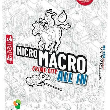 Επιτραπέζιο Παιχνίδι MicroMacro: Crime City 3 – All In για 1-4 Παίκτες 12+ Ετών (GER) Pegasus Spiele
