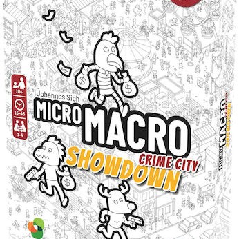 Επιτραπέζιο Παιχνίδι MicroMacro Crime City 4 για 1-4 Παίκτες 10+ Ετών (EN) Pegasus Spiele