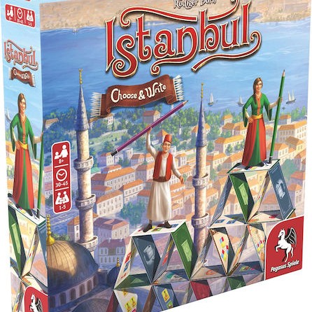 Επιτραπέζιο Παιχνίδι Istanbul – Choose & Write για 1-5 Παίκτες 8+ Ετών (EN) Pegasus Spiele