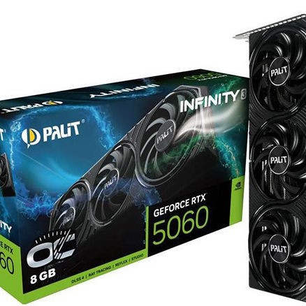 Palit GeForce RTX 5060 8GB GDDR7 Infinity 3 OC Κάρτα Γραφικών