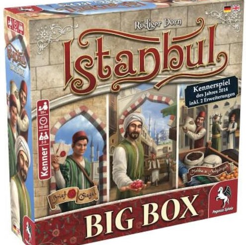 Επιτραπέζιο Παιχνίδι Istanbul Big Box (New Edition) για 2-5 Παίκτες 10+ Ετών (EN) Pegasus Spiele