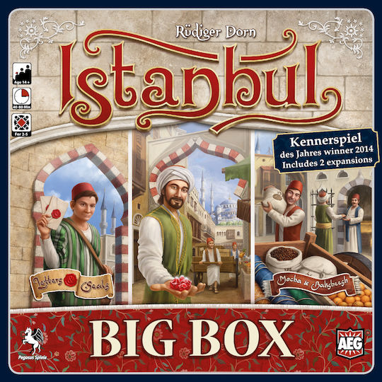 Επιτραπέζιο Παιχνίδι Istanbul Big Box (New Edition) για 2-5 Παίκτες 10+ Ετών (EN) Pegasus Spiele