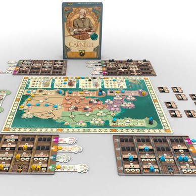 Επιτραπέζιο Παιχνίδι Carnegie για 1-4 Παίκτες 12+ Ετών (EN) Pegasus Spiele