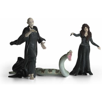 Schleich-S Παιχνίδι Μινιατούρα Lord Voldemort With Nagini And Bellatrix για 6+ Ετών