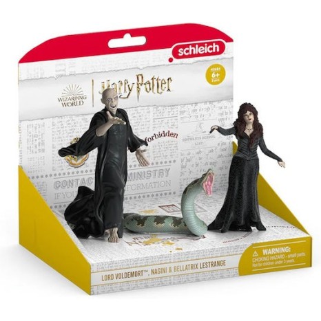 Schleich-S Παιχνίδι Μινιατούρα Lord Voldemort With Nagini And Bellatrix για 6+ Ετών