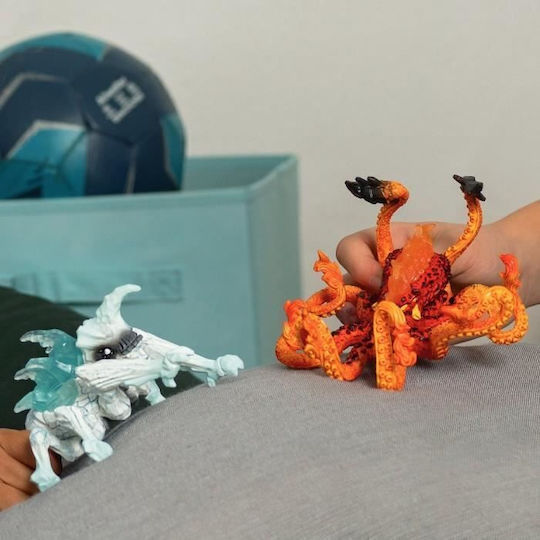 Schleich-S Παιχνίδι Μινιατούρα Eldrador - Ice Bug Vs. Fire Kraken Εκρού 18εκ.