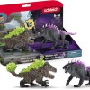 Schleich-S Παιχνίδι Μινιατούρα Shadow Lynx Vs Rock για 6+ Ετών 18εκ.