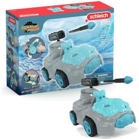 Schleich-S Παιχνίδι Μινιατούρα Creatures Ice-Crashmobile Εκρού για 7-12 Ετών 11εκ.