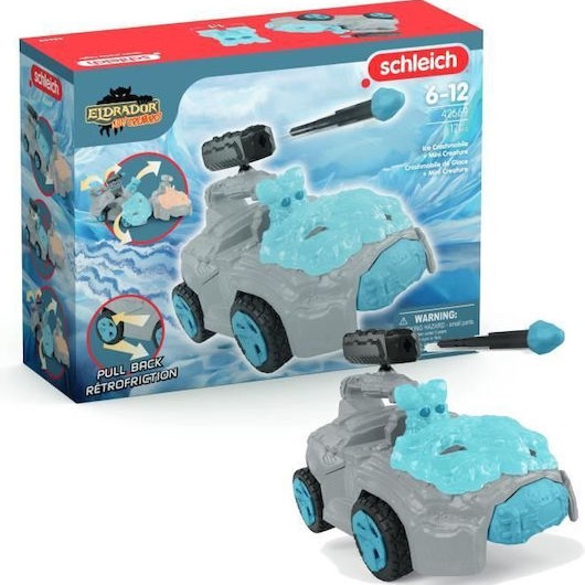 Schleich-S Παιχνίδι Μινιατούρα Creatures Ice-Crashmobile Εκρού για 7-12 Ετών 11εκ.
