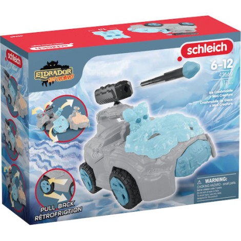 Schleich-S Παιχνίδι Μινιατούρα Creatures Ice-Crashmobile Εκρού για 7-12 Ετών 11εκ.