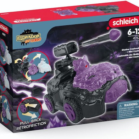 Schleich-S Τουβλάκια Eldrador Creatures Shadow-Crashmobile για 6 - 12 Ετών 17τμχ
