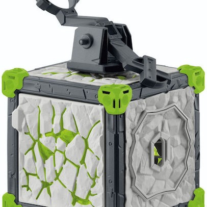 Schleich-S Παιχνίδι Μινιατούρα Battlecave Stone Chameleon Γκρι