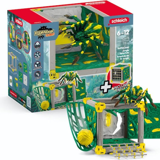 Schleich-S Παιχνίδι Μινιατούρα Jungle Tarantula για 7-12 Ετών 23εκ.