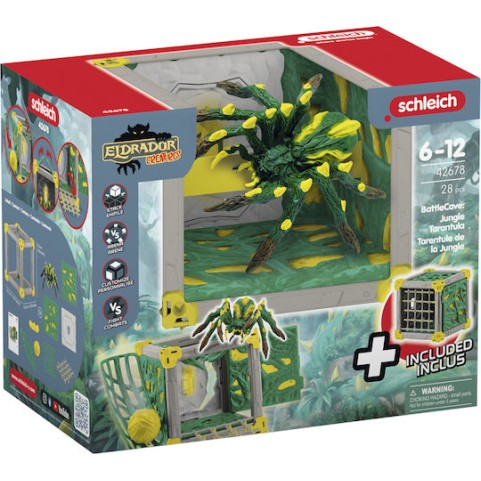 Schleich-S Παιχνίδι Μινιατούρα Jungle Tarantula για 7-12 Ετών 23εκ.