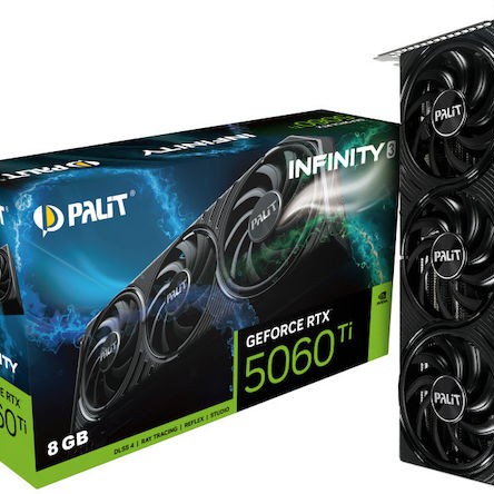 Palit GeForce RTX 5060 Ti 8GB GDDR7 Infinity 3 Κάρτα Γραφικών