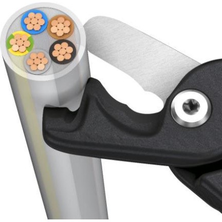 Knipex Κόφτης Καλωδίων Μήκους 225mm