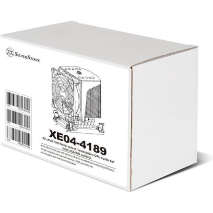 Silverstone XE04-4189 Ψύκτρα Επεξεργαστή για Socket 4189
