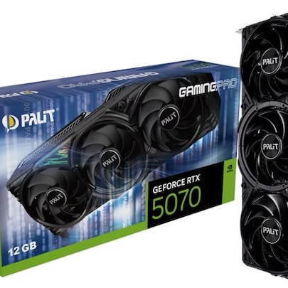 Palit GeForce RTX 5070 12GB GDDR7 GamingPro Κάρτα Γραφικών