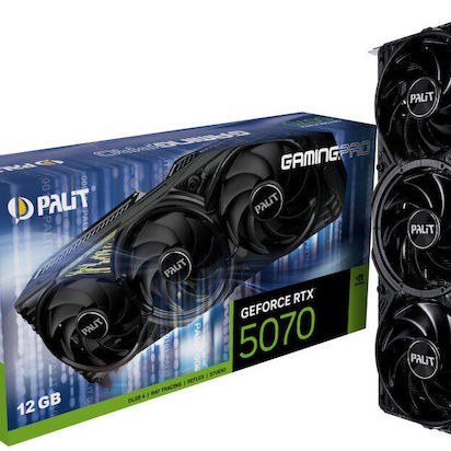 Palit GeForce RTX 5070 12GB GDDR7 GamingPro Κάρτα Γραφικών