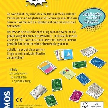 Επιτραπέζιο Παιχνίδι One Of Us για 3-7 Παίκτες 8+ Ετών (GER) Kosmos