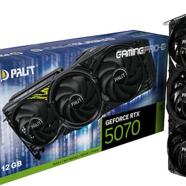 Palit GeForce RTX 5070 12GB GDDR7 GamingPro-S Κάρτα Γραφικών
