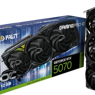 Palit GeForce RTX 5070 12GB GDDR7 GamingPro-S OC Κάρτα Γραφικών