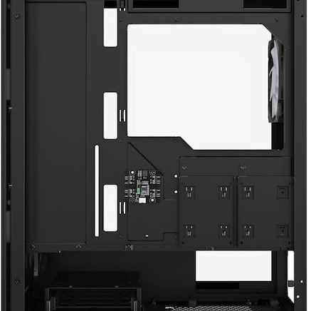 Sharkoon VK2 RGB Midi Tower Κουτί Υπολογιστή με Πλαϊνό Παράθυρο Μαύρο