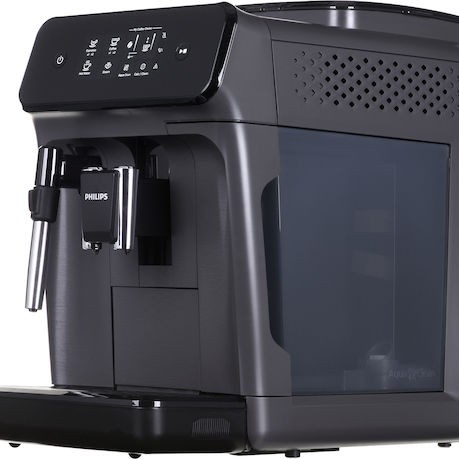 Philips Series 1200 Αυτόματη Μηχανή Espresso 1500W Πίεσης 15bar με Μύλο Άλεσης Μαύρη