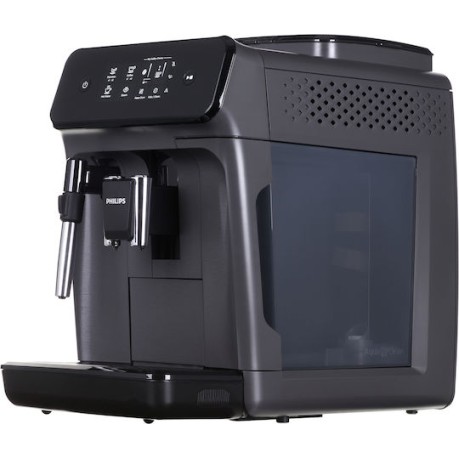 Philips Series 1200 Αυτόματη Μηχανή Espresso 1500W Πίεσης 15bar με Μύλο Άλεσης Μαύρη