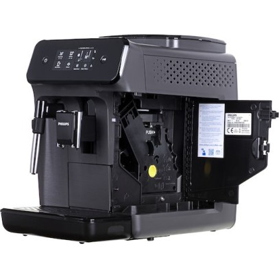 Philips Series 1200 Αυτόματη Μηχανή Espresso 1500W Πίεσης 15bar με Μύλο Άλεσης Μαύρη