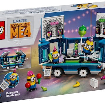 Lego Minions Music Party Bus για 7+ Ετών 379τμχ