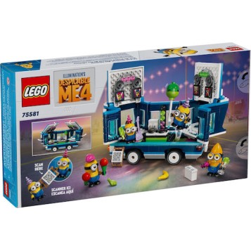 Lego Minions Music Party Bus για 7+ Ετών 379τμχ