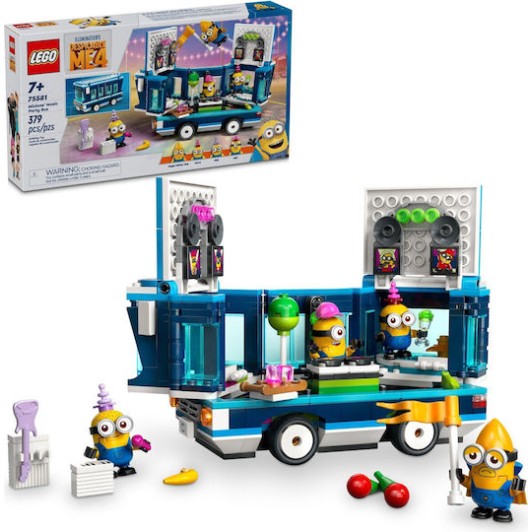 Lego Minions Music Party Bus για 7+ Ετών 379τμχ