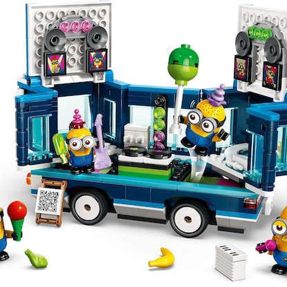 Lego Minions Music Party Bus για 7+ Ετών 379τμχ