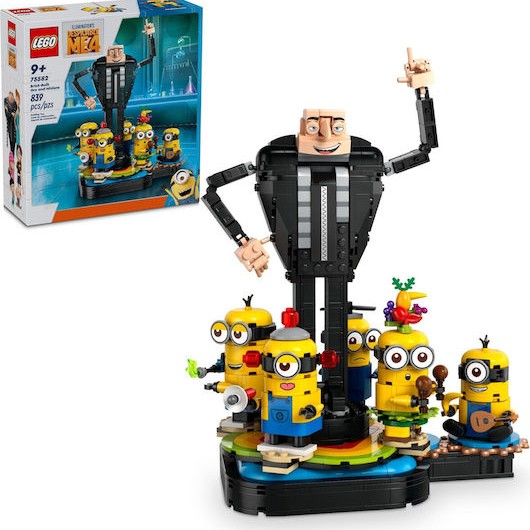 Lego Minions Gru and Minions για 9+ Ετών 839τμχ