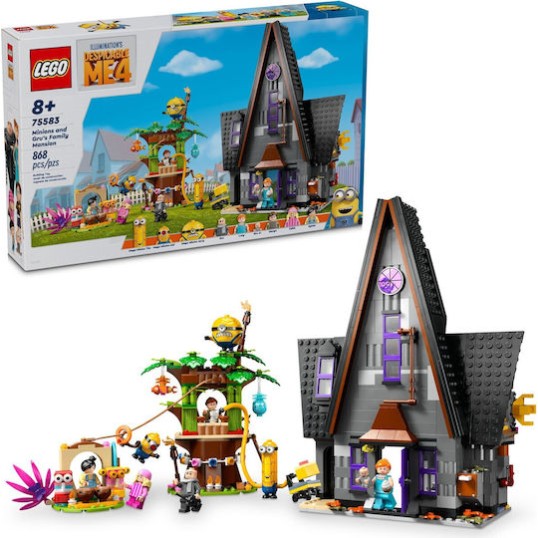 Lego Minions Gru's Family Mansion για 8+ Ετών 868τμχ