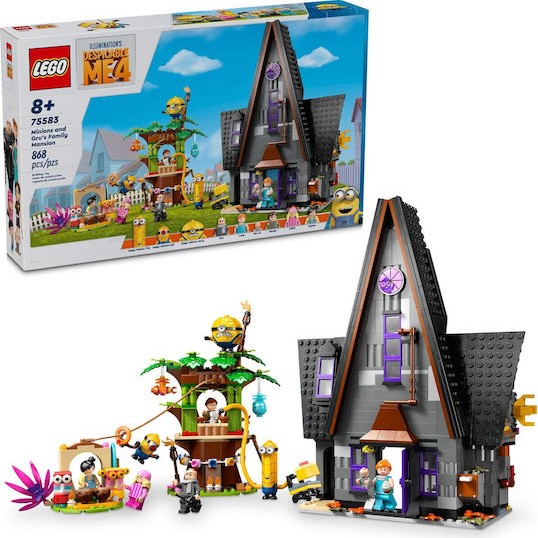 Lego Minions Gru's Family Mansion για 8+ Ετών 868τμχ