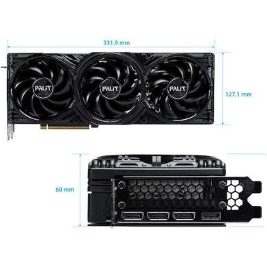 Palit GeForce RTX 5080 rev. 1.0 16GB GDDR7 Κάρτα Γραφικών