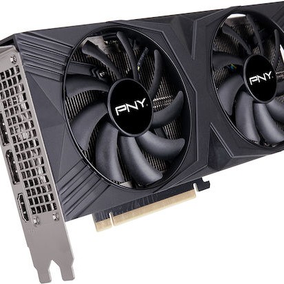 PNY GeForce RTX 4060 Ti 8GB GDDR6 Verto Dual Fan Κάρτα Γραφικών