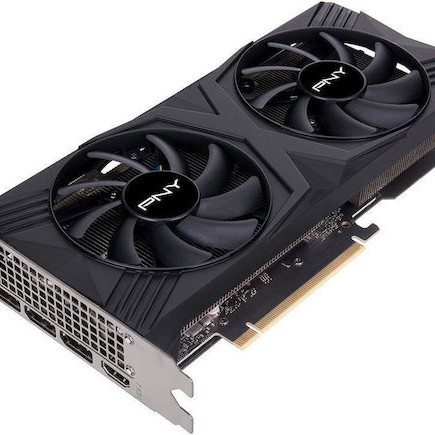PNY GeForce RTX 4060 Ti 8GB GDDR6 Verto Dual Fan Κάρτα Γραφικών