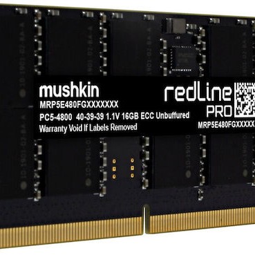 Mushkin DDR5 με Module 1x16GB και Ταχύτητα 5600 για Desktop