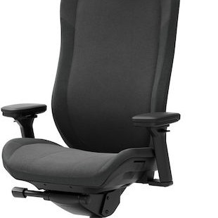 Fractal Design Refine Υφασμάτινη Καρέκλα Gaming με Ρυθμιζόμενα Μπράτσα Dark