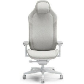 Fractal Design Καρέκλα Gaming Δερματίνης με Ρυθμιζόμενα Μπράτσα Λευκή