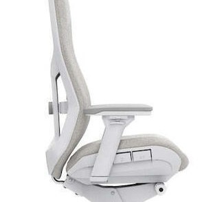 Fractal Design Καρέκλα Gaming Δερματίνης με Ρυθμιζόμενα Μπράτσα Λευκή